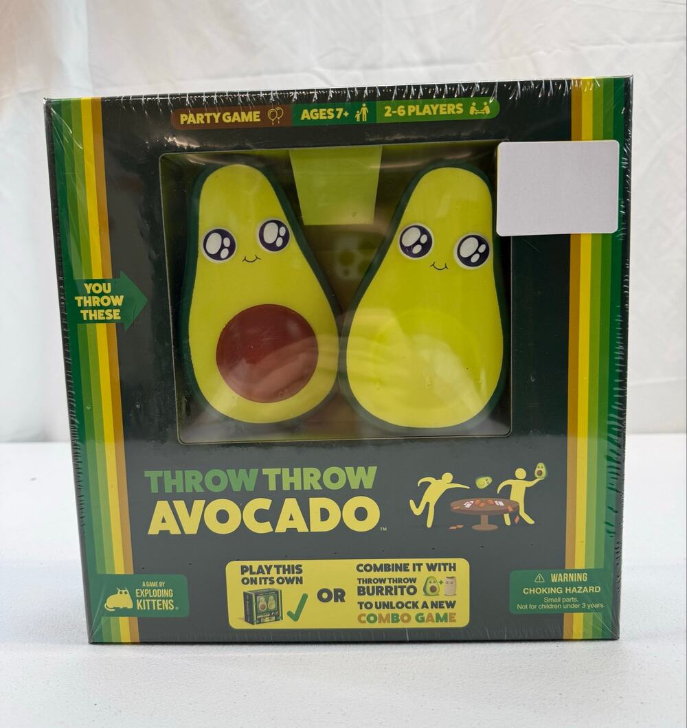 Exploding Kittens Throw Throw Avocado Card Game